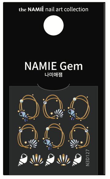 SS23【專業用】NAMIE Gem 美甲裝飾藝術貼紙 3D 127