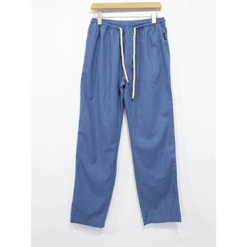 外貿春秋季男士棉麻休閑褲百搭寬松透氣闊腿經典復古款亞麻直筒褲