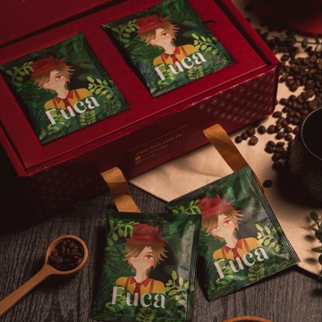 【Fuca限量系列  父親節禮盒】咖啡叢林 精品濾掛咖啡 禮盒 💖   （12入/盒）送  同款小盒濾掛咖啡 （5入/盒)