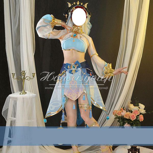 原神 げんしん 風 Nilou ニィロウ コスプレ衣装 ウィッグ 靴 cosplay