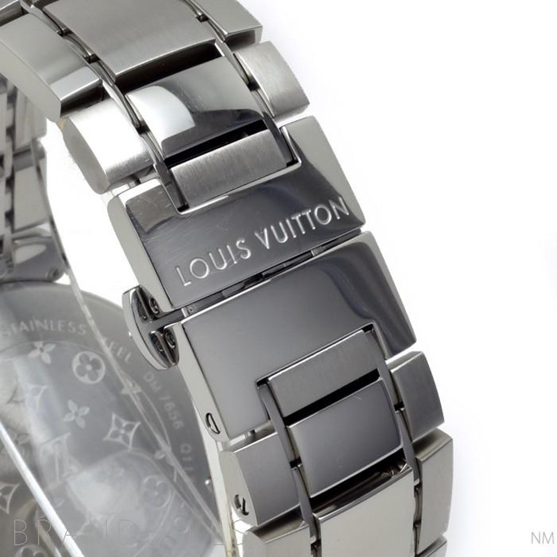 ルイヴィトン 腕時計 メンズ タンブール GMT 自動巻き SS ライトブラウン文字盤 Q1132 LOUIS VUITTON 美品 |  LINEショッピング