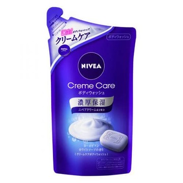 妮維雅奶油護理沐浴露歐洲白皂香味 [補充裝]