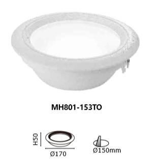 好商量~MARCH LED 15W 崁燈 含稅 3000K-6500K 三段可調 15cm MH801-153TO【APP滿額下單4%點數(單一帳號最高1000點)】7/31 止