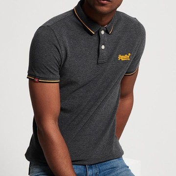 SUPERDRY 極度乾燥 男 polo衫 灰色 2018