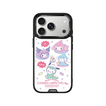 hoda 三麗鷗聯名 iPhone 17 Pro /17 Pro Max MagSafe 幻石恐龍派對Ⅱ保護殼 手機殼