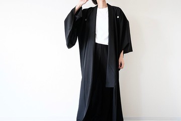 和服, 黑色和服, 長和服, 和服長袍, 及踝和服, 和服洋裝