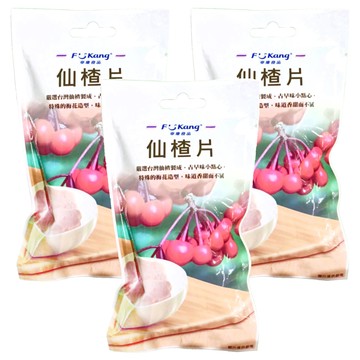 阜康食品 仙楂片  90g  3包