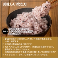 No.1004 鹿児島県産玄米さつま黒もち(300g×6袋・計1.8kg)