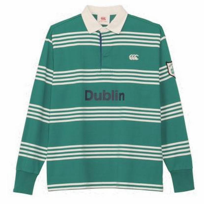 長袖 ラガーシャツ メンズ カンタベリー canterbury ロング