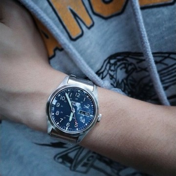 SEIKO 精工錶 4R36-10A0B(SRPG29K1) FIELD 潮流時尚機械腕錶 藍面 39.4mm_SK037