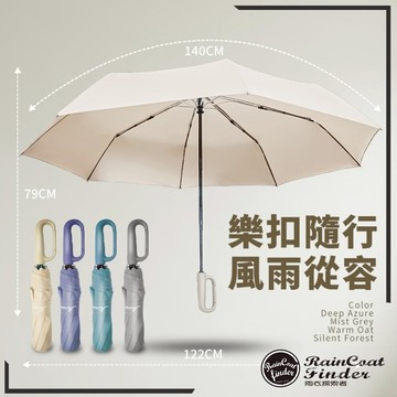 【RCF-雨衣探索者】RainSKY-樂扣傘LOCK-136cm大型自動傘 /傘 雨傘 遮陽傘 自動傘 大傘 抗UV