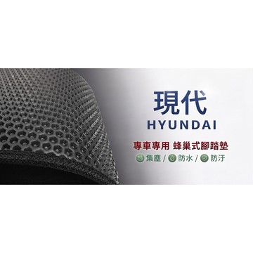 高雄門市 台灣製造 現代 HYUNDRI 蜂巢 EVA 防水 腳踏墊 專車專用 汽車