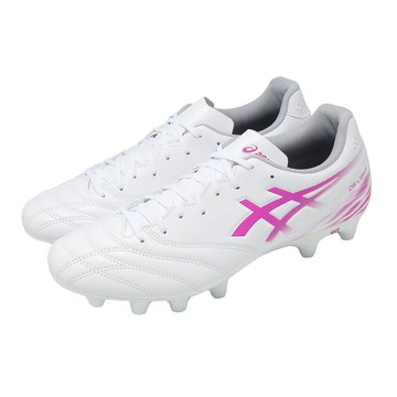 [ACS] Asics 亞瑟士 足球釘鞋 DS Light Club 2E 寬楦 男鞋 白 粉 抓地 運動鞋 1103A128101