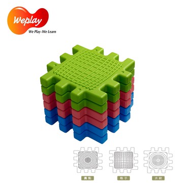 【Weplay】觸覺探索積木 提供不同的觸覺刺激，感受形狀、空間差異，增加感官觸覺的敏感度 台灣兒童領先第一品牌幼兒積木