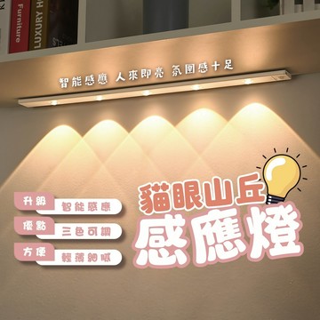 台灣現貨 貓眼山丘感應燈 超薄山丘燈 LED感應燈 人體感應燈 遙控感應燈 衣櫃燈 公仔展示燈 酒櫃燈 貓眼燈 感應夜燈