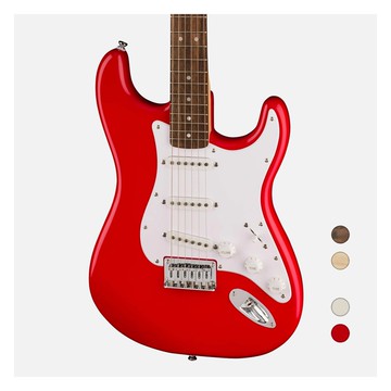 Squier Sonic Stratocaster HT SSS 電吉他 單單單 無搖座 紅色 印度月桂木指板