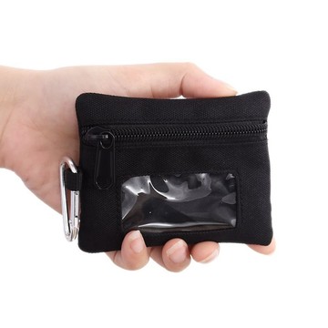 桃園出貨☘日係帆布拉鏈卡包零錢包小錢包小掛包耐磨戶外運動收納包原創 NSU9
