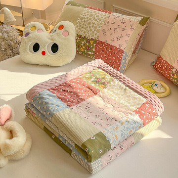 A類全棉夏被 春秋被 可愛卡通安撫被芯 鋪棉被子 大豆保暖被 夏被 被子 單人雙人加大雙人被芯 裸睡