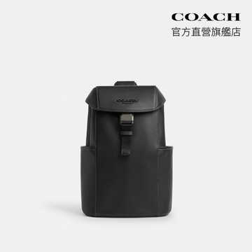 【COACH】RACER 背包-QB/黑色(CU111)｜官方直營