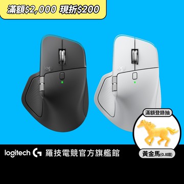 Logitech 羅技 MX Master 4 無線智能滑鼠【電競館】
