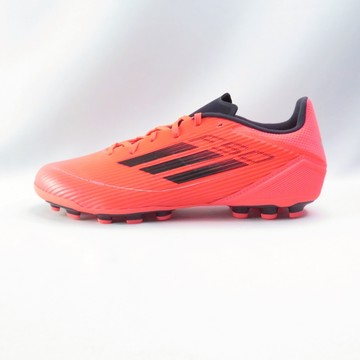 ADIDAS IF1329 F50 LEAGUE 2G/3G AG 男女足球鞋 釘鞋 漩渦螢光紅【iSport愛運動】