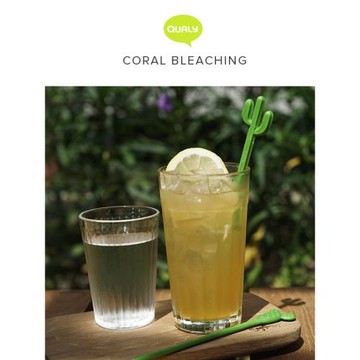 泰國qualy攪拌棒進口創意云朵/仙人掌/音符/冷飲/果汁咖啡攪拌棒