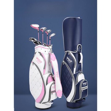 PGM新款高爾夫球包女士輕便標準包TPU超纖皮防水球桿包航空托運袋