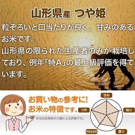 新米 山形県産 つや姫 白米 2kg 減農薬 特別栽培米 令和5年産