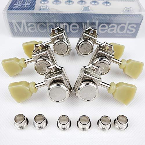 Guitar Parts Set 3R3L Vintage Locking Electric Guitar Machine Tuners for 並行輸入品