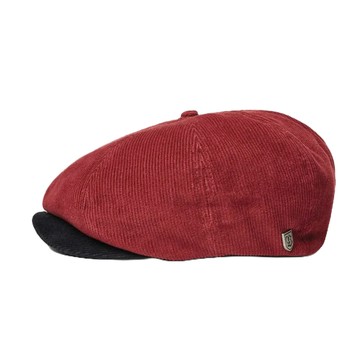 BRIXTON 報童帽 BROOD CORDUROY SNAP CAP MAROON 燈芯絨 FA1910423MRK