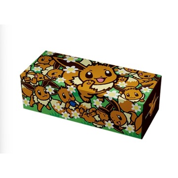 (限量)POKEMON寶可夢集換式卡牌 大型收納盒(紙質)-伊布大集合