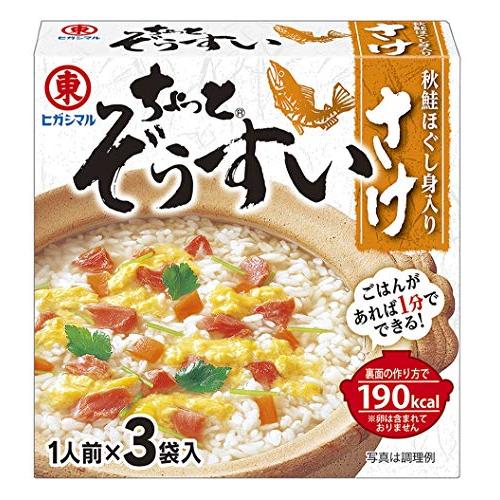 ヒガシマル醤油　ちょっとぞうすい(さけ)3P×10個