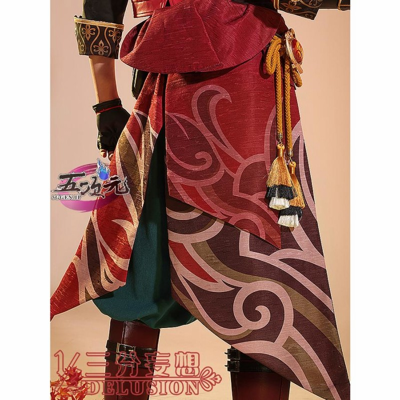 三分妄想 原神 コスプレ トーマ 衣装 ※ウィッグ 靴 追加可 | LINE 