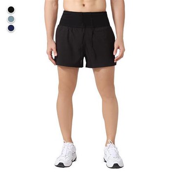 【米蘭精品】現貨+預購 運動短褲運動服跑步短褲健身訓練褲休閒短褲籃球褲-彈力速乾寬鬆男褲子3色74la28