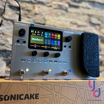Sonicake Matribox II 電吉他 貝斯 綜合 效果器 錄音介面 鼓組 loop