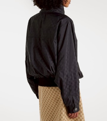 Gucci GG cotton-trimmed jacket