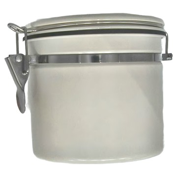 FANCY LIFE 咖啡豆密封罐 1.2L 白色  1個