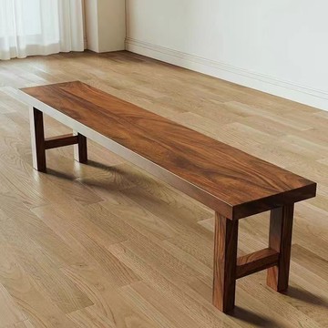 【台灣公司 可打統編】實木定制北歐椅子餐椅休閑松木長條凳子簡約現代換鞋家用 d8163