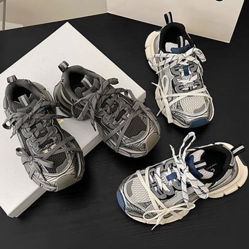 JP Queen New York 炫銀跑者率性增高運動休閒鞋(2色可選)