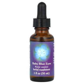 Flower Essence Services, 嬰兒藍眼睛，花精華，1 液量盎司（30 毫升）