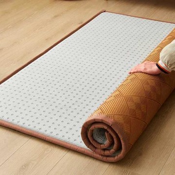 源頭夏季冰藤席加厚涼席床墊家用冰絲榻榻米席子可折疊軟席地墊可