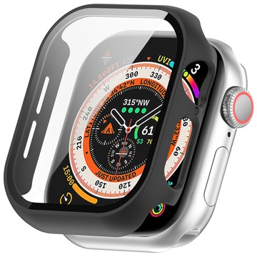 HH Apple Watch Series 10 -42mm-鋼化玻璃手錶殼-黑色