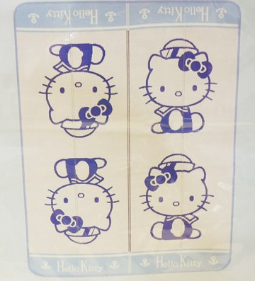 【震撼精品百貨】Hello Kitty 凱蒂貓 家具-大草蓆-藍【共1款】 震撼日式精品百貨