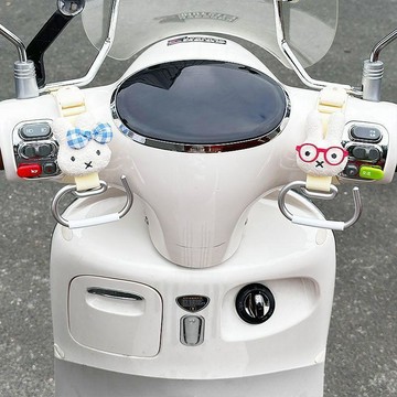 通勤好物🌟 2025新款電動車掛鉤免打孔可愛高顏值置物掛鉤摩托車通用強力承重 机车挂钩