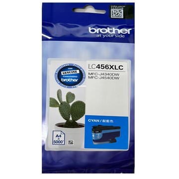 Brother LC456XL-C 原廠藍色高容量墨水匣(適用:MFC-J4340DW/J4540DW)