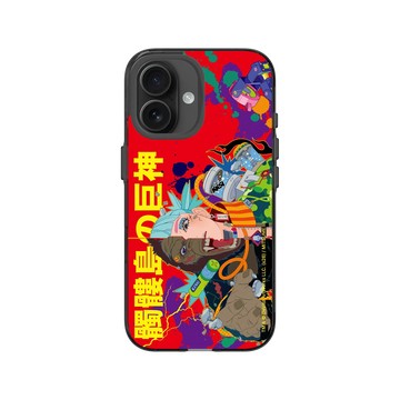 iPhone 16 Clear (相機按鈕) 酷墨灰 - KKSI x Mitsume - 緋紅狂熱