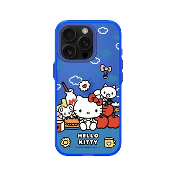 iPhone 16 Pro Clear 激光藍 - 三麗鷗-Hello Kitty - 悠閒時光