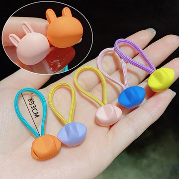 頭繩年新款兒童扎頭發小皮筋糖果色彈性好寶寶發圈女童頭飾女