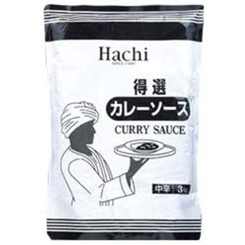 ハチ食品 特選カレーソース 中辛 3kg×4袋入