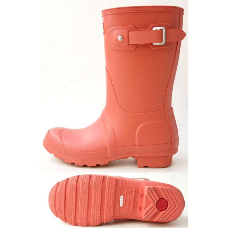 HUNTER ピンク 長靴 36 レインブーツ HUNTER ピンク 長靴 本体 - メルカリ